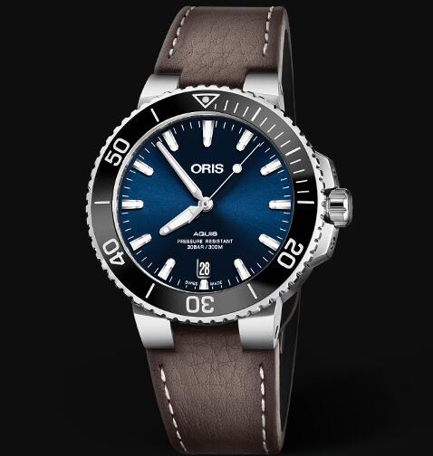 Oris Aquis Date 39.5mm Replica Watch 01 733 7732 4135-07 5 21 10FC